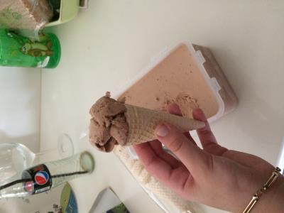 גלידת שוקולד מי...