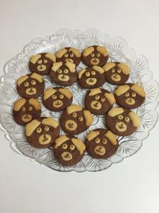 עוגיות בצורת דובי