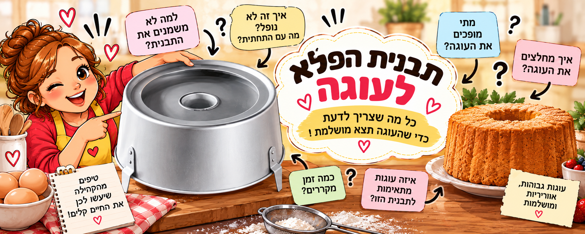 תבנית פלא לעוגה