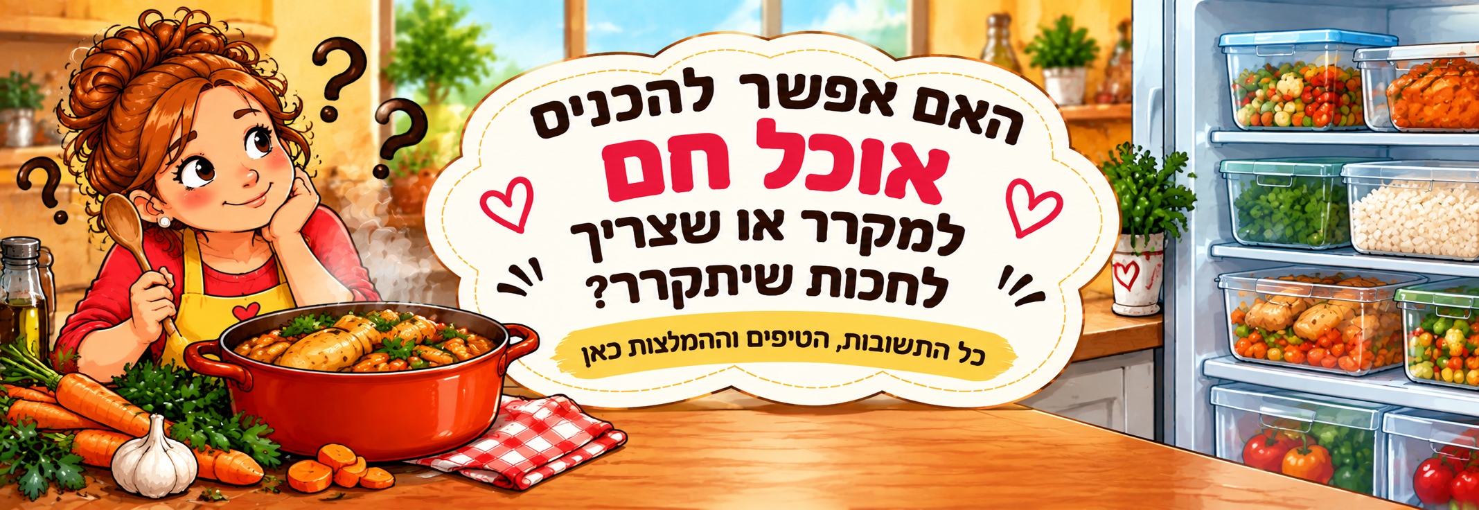 האם אפשר להכניס אוכל חם למקרר?