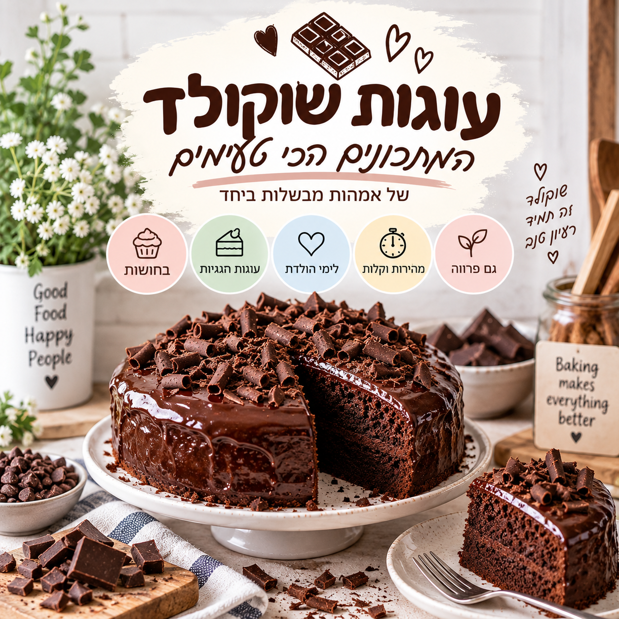 עוגות שוקולד