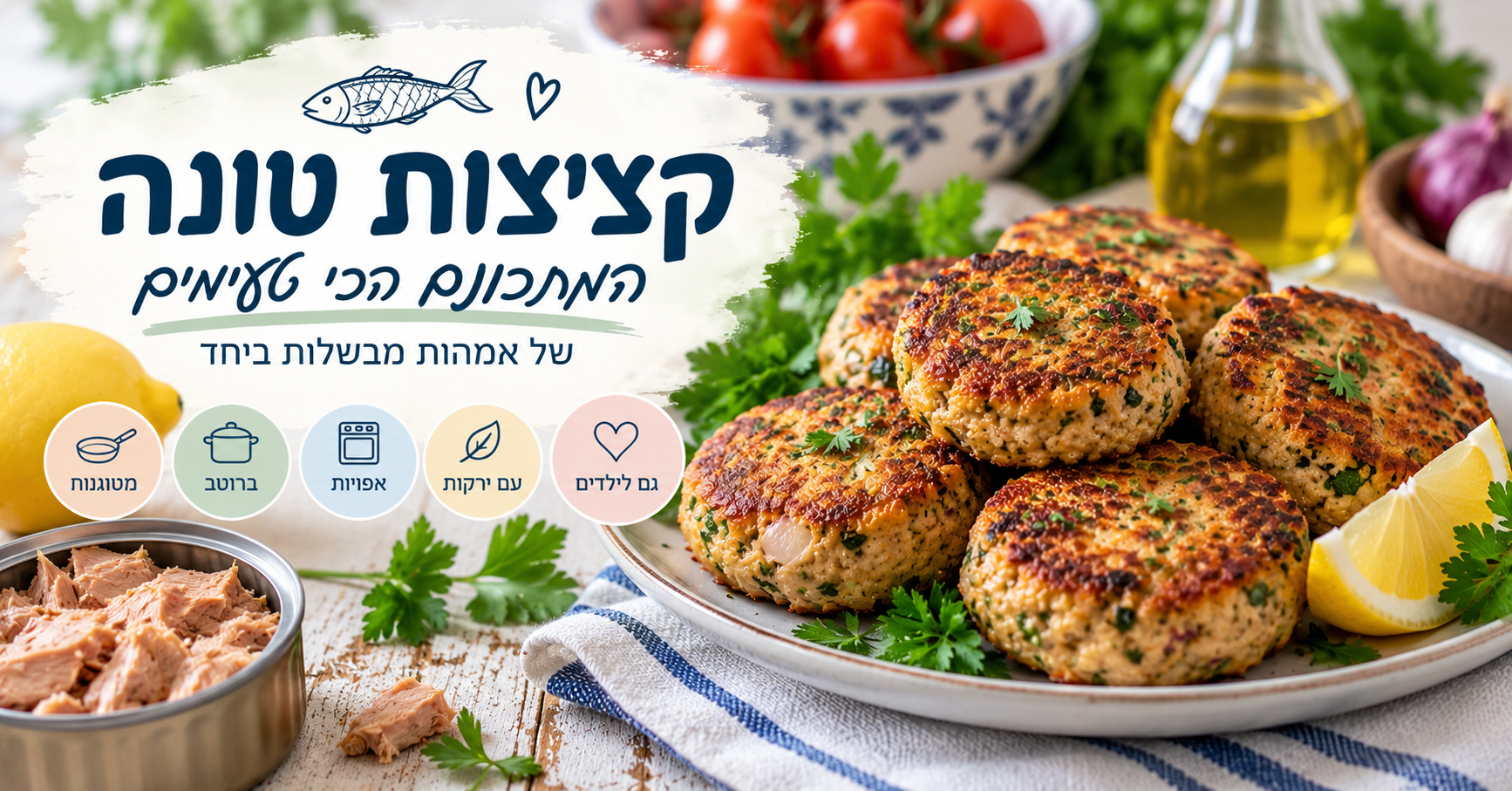 קציצות טונה