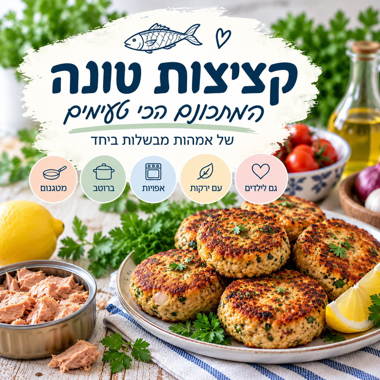 קציצות טונה