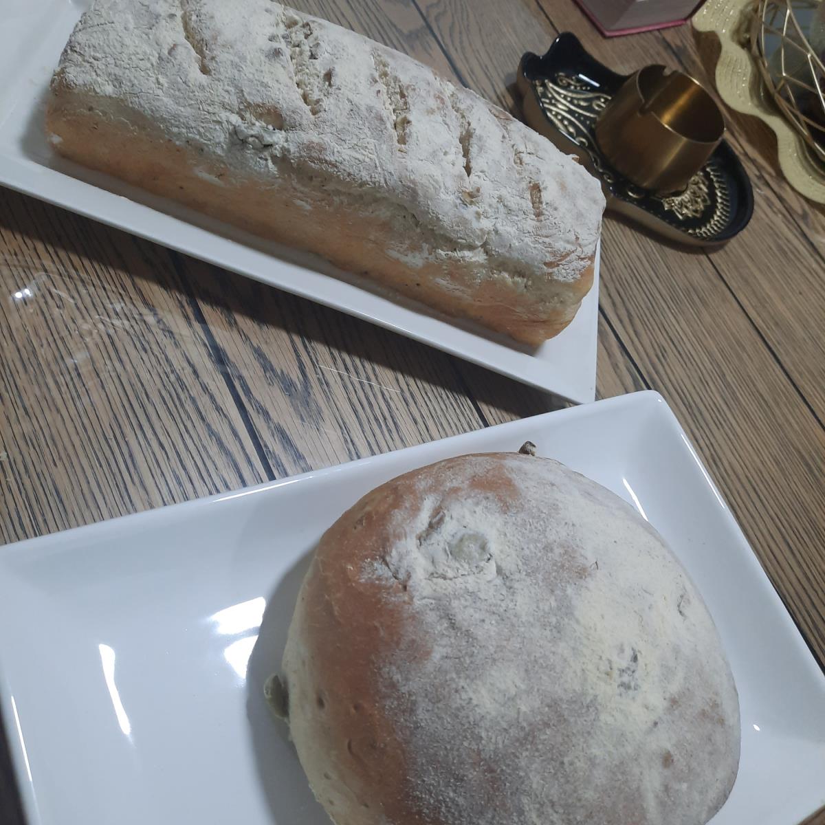 לחם זיתים ואורגנו 