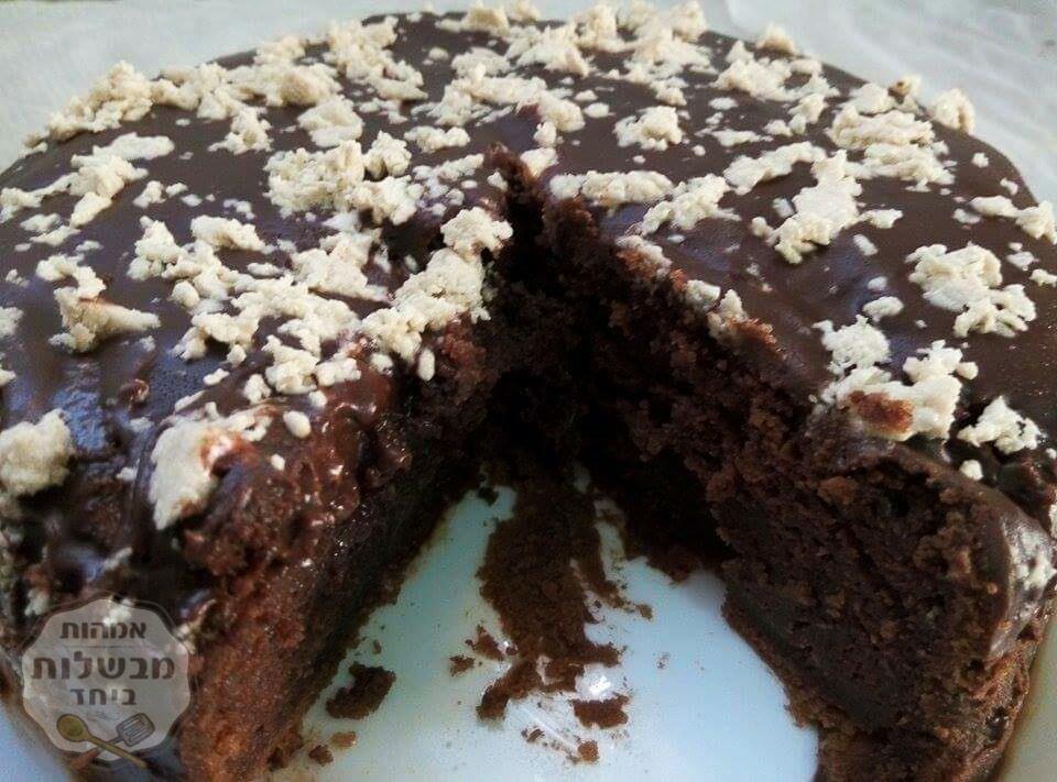 עוגת שוקולד וחלווה