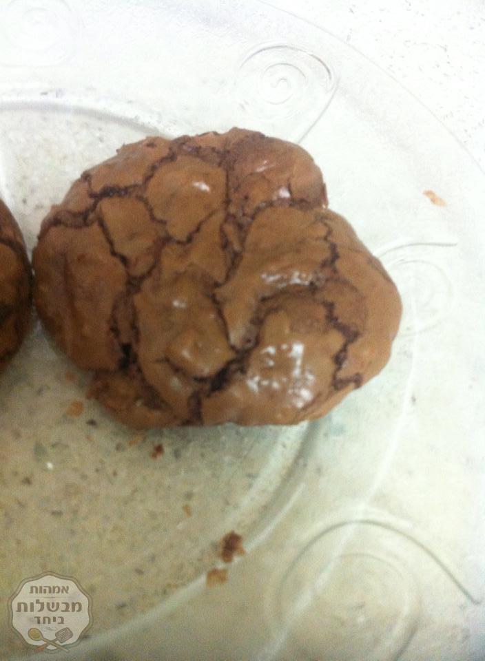 עוגיות פאדג' שוקולד