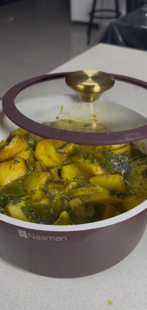 לבבות ארטישוק עם פטריות ותפוחי אדמה