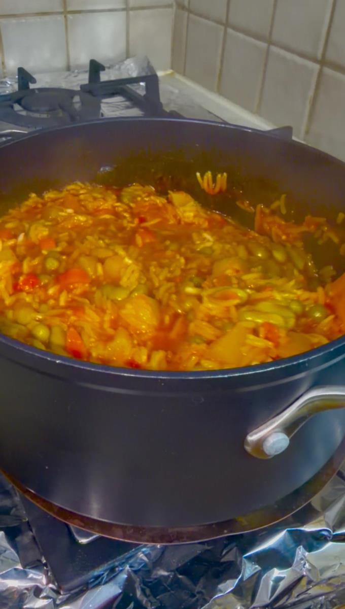 🌶️ אורז עם ירקות חריף פיקנטי