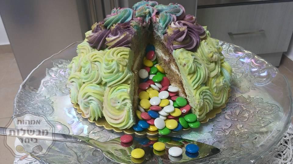 עוגה בצבעים