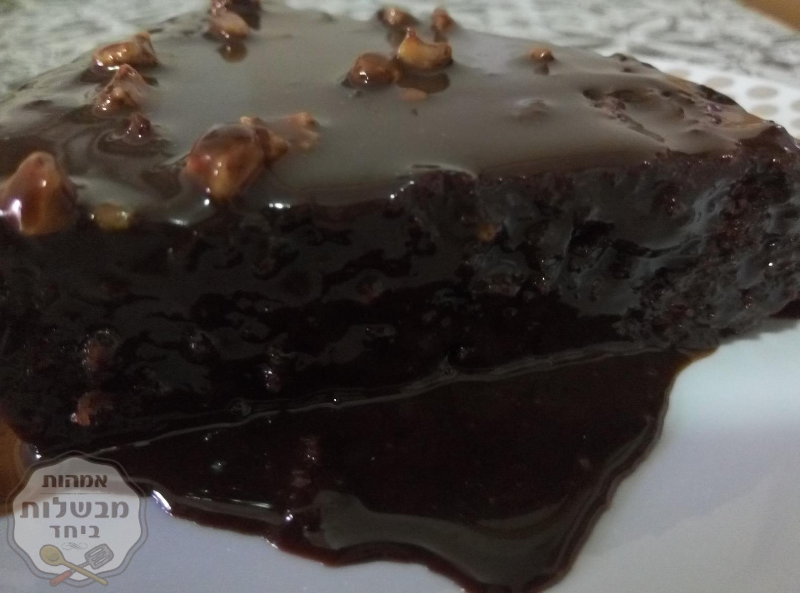 עוגת שוקולד במיקרוגל לפסח