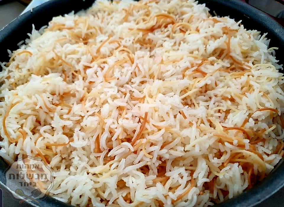 אורז עם אטריות יאמי😋