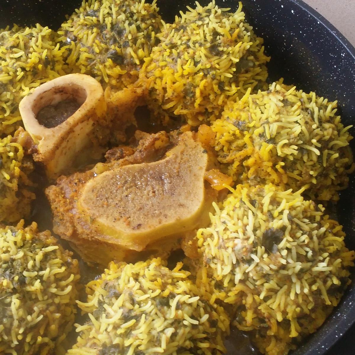 גונדי ברנג'י - קציצות בשר ואורז פרסיות
