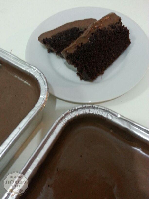 עוגת שוקולד רכה ומושלמת (קלה מאוד)