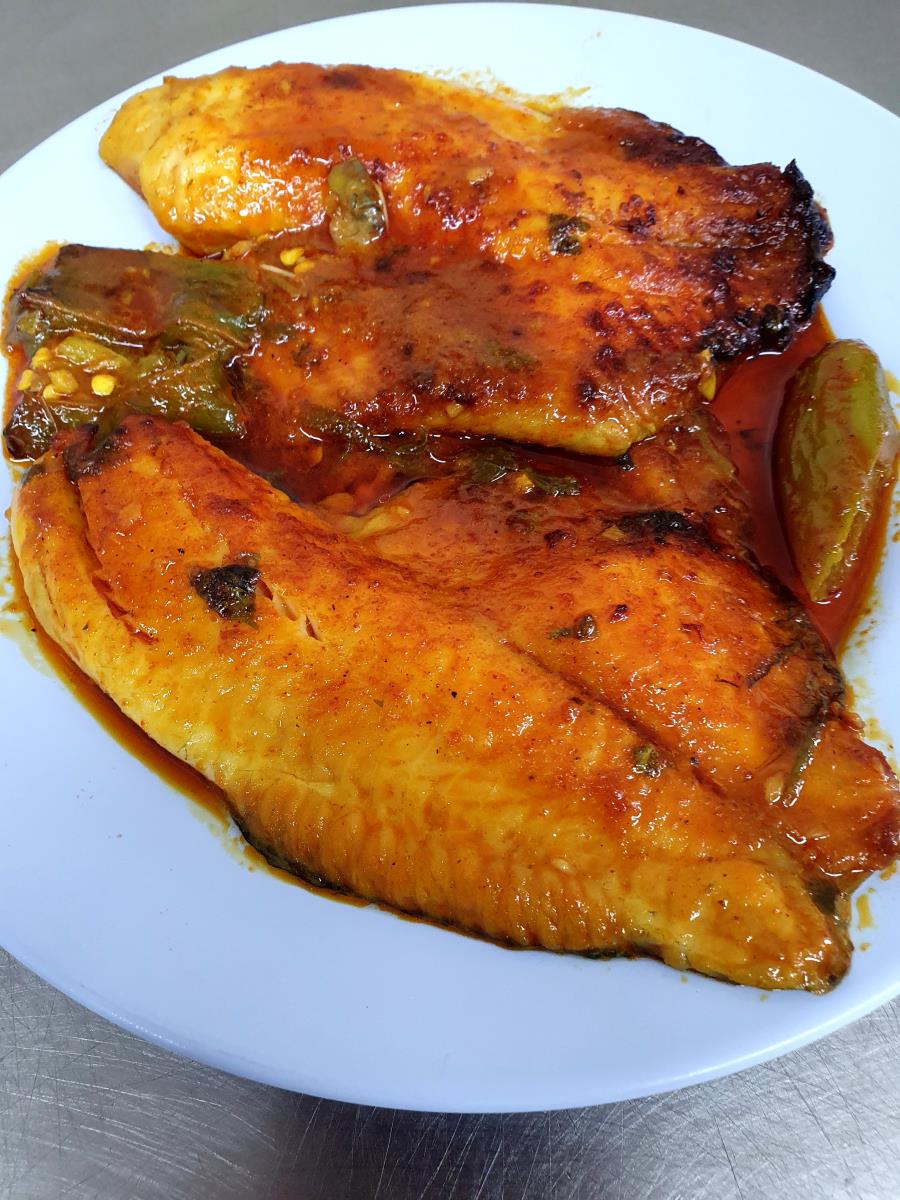 דג מרוקאי בתנור