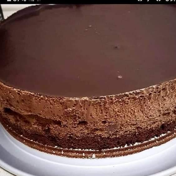 עוגת מוס שוקולד ♥️