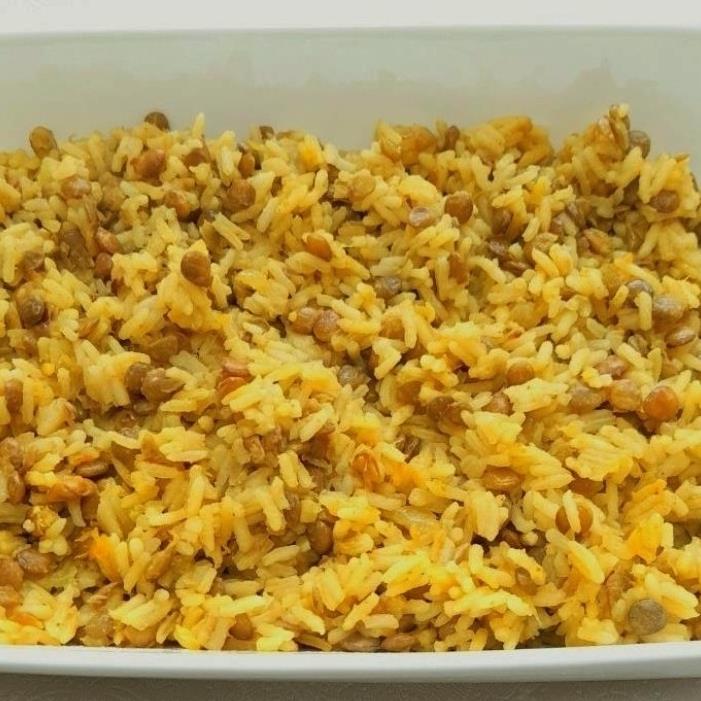 אורז עם עדשים - מג'דרה