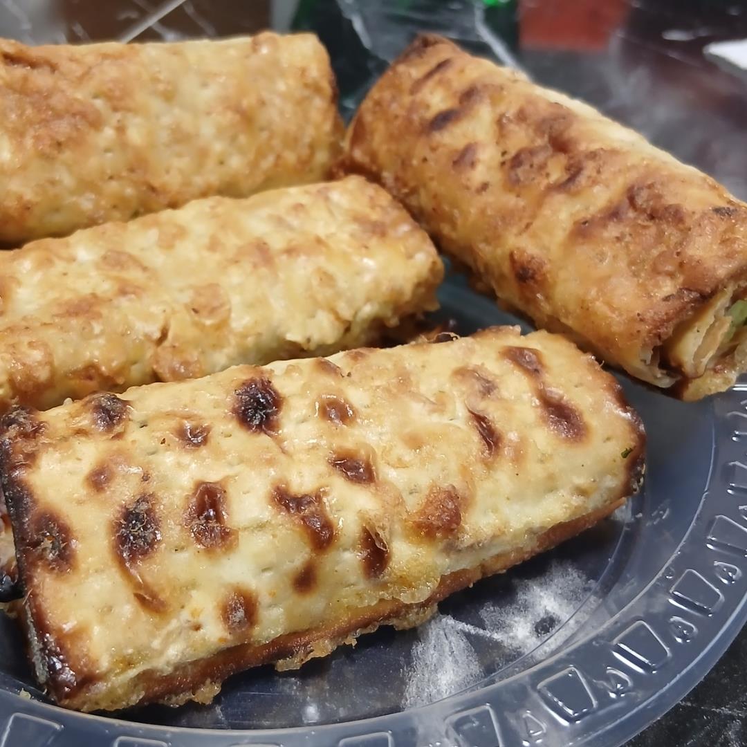 מצות ממולאות בפירה מתובל