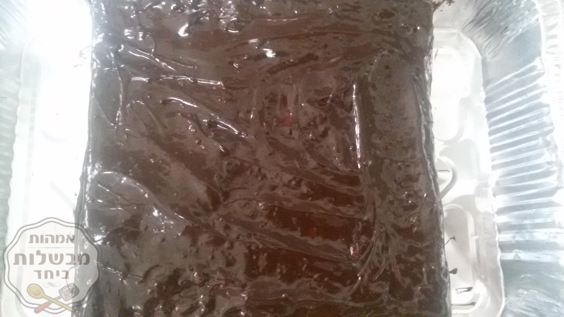 עוגת שוקולד ומצות