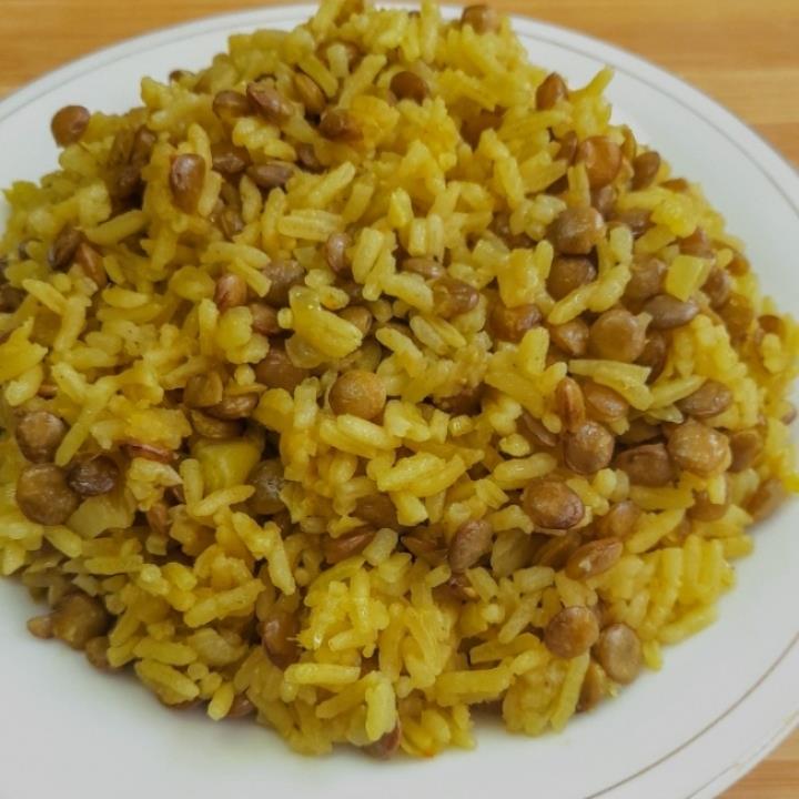 אורז עם עדשים - מג'דרה