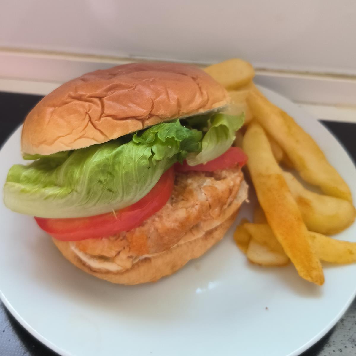 המבורגר חזה עוף