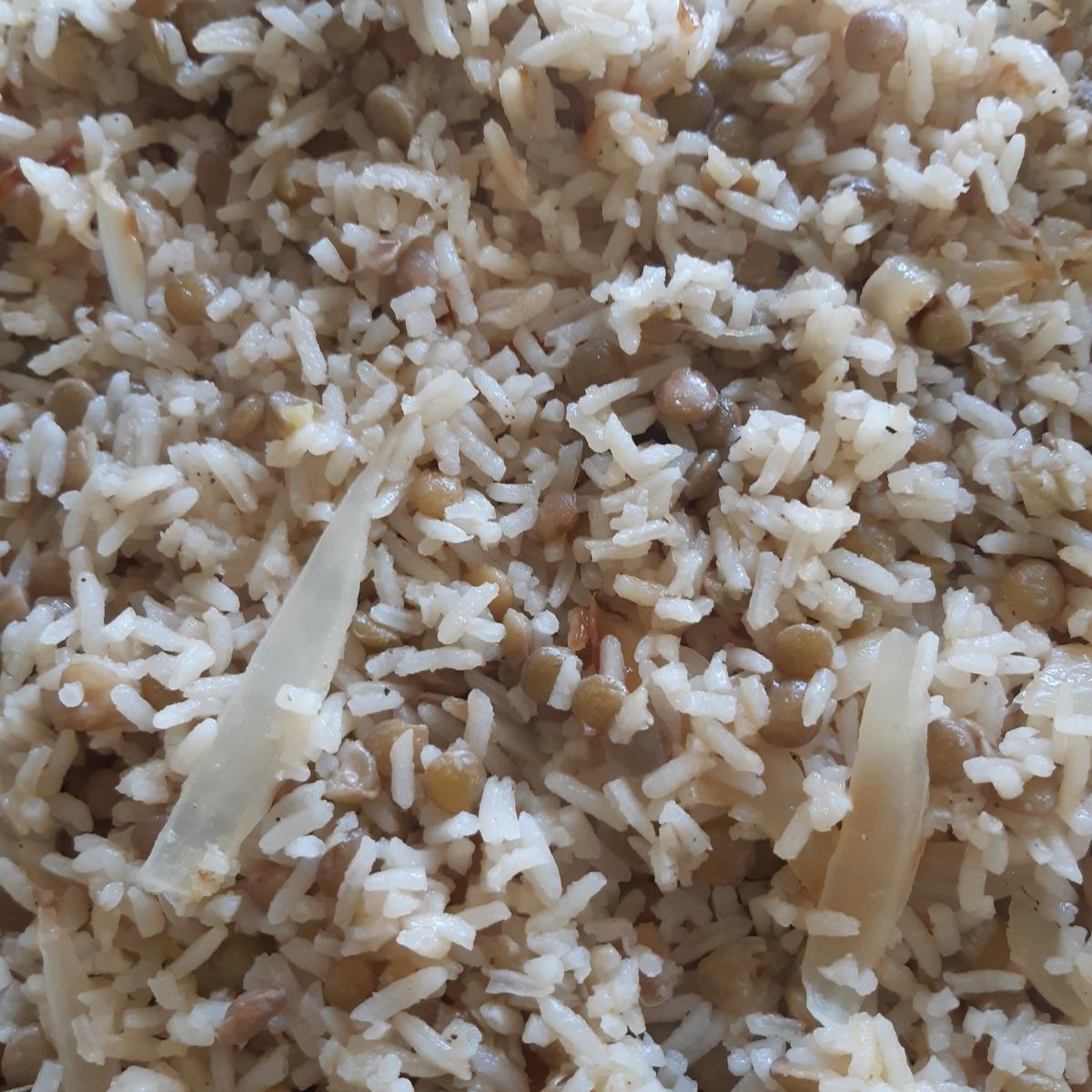 מג'דרה, אורז עם עדשים