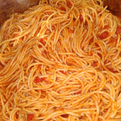 ספגטי עגבניות מושלם