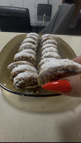 🍪 מגולגלות במילוי תמרה ואגוזי מלך מקמח מלא