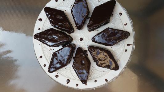 עוגת שוקולד-תבנית כוכב🌰😙