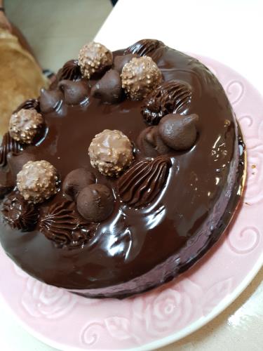 עוגת שוקולד מריר - טעימה !!! 