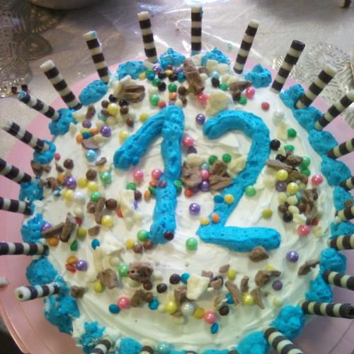 עוגת יום הולדת מעוצבת 🤤🤤🎂