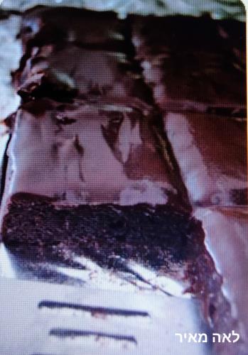 עוגת שוקולד דיאטטית פינוק אמיתי ללא סוכר של סבתא לאה 