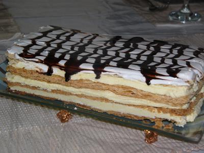 עוגת קרם שניק (מילפיי או נפוליאון)