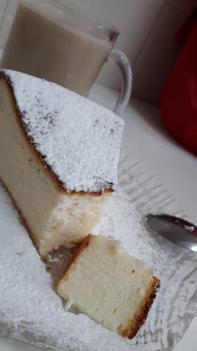 עוגת גבינה אפויה ללא תחתית😍