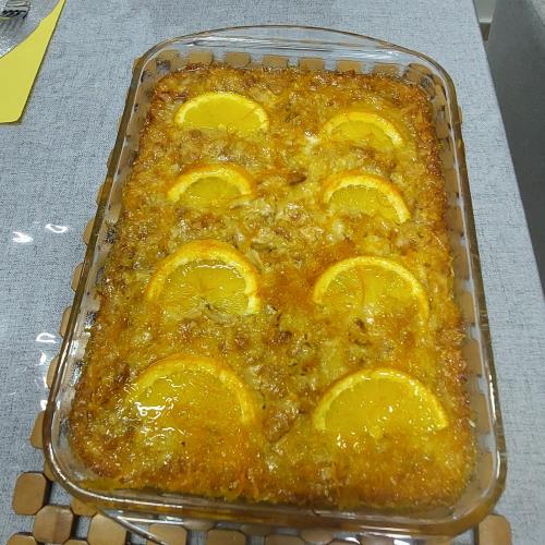 עוגת תפוזים יוונית - פּוֹרְטוֹקָלוֹפִּיטָה