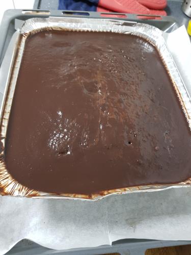 עוגת שוקולד קוקוס ואגוזים