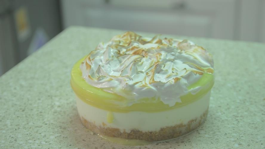   עוגה בכפית -  מוס ריקוטה לימון