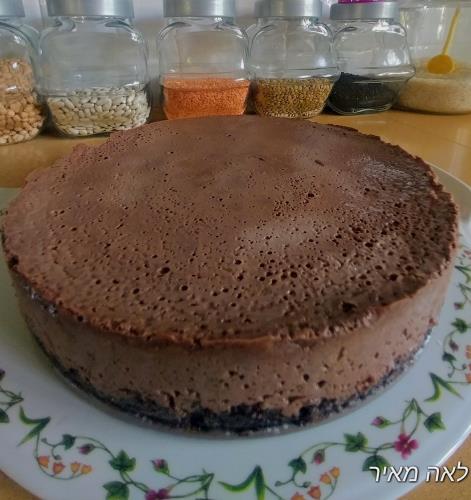 עוגת מוס שוקולד חגיגית של סבתא לאה 