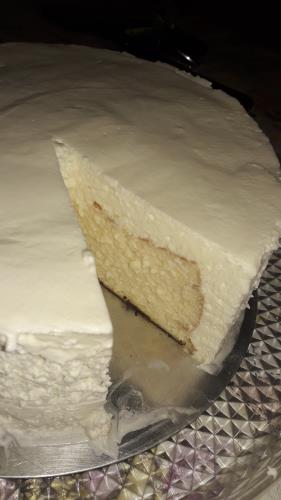 עוגת גבינה עם שמנת חמוצה