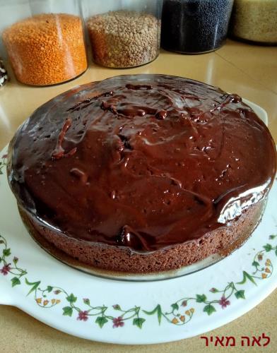 עוגת שוקולד ללא גלוטן לימי הולדת בקערה אחת של סבתא לאה