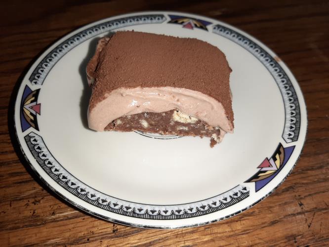 עוגת כדורי שוקולד