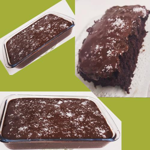 עוגת שוקולד במיקרוגל 