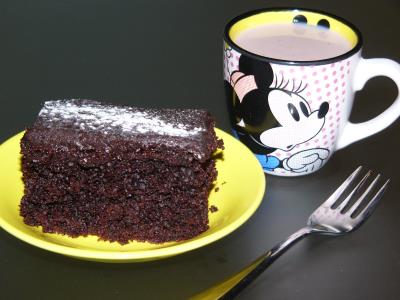 עוגת שוקולד פשוטה 
