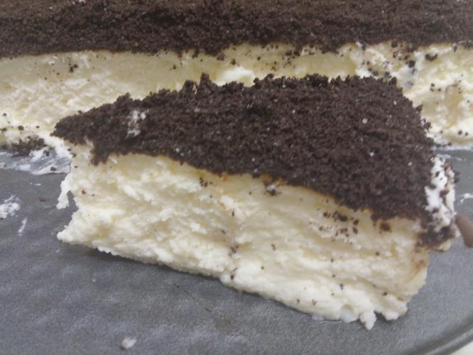 עוגת גבינה אפויה קרמית עם טריק😊